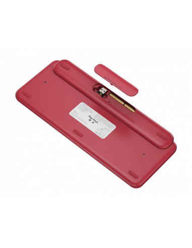 Клавиатура Logitech POP Keys, Беспроводное, Розовый