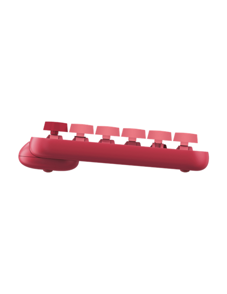 Tastatură Logitech POP Keys, Fără fir, Roz