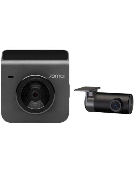 Set DashCam față și spate 70mai Dash Cam A400, 2560x1440, Gri