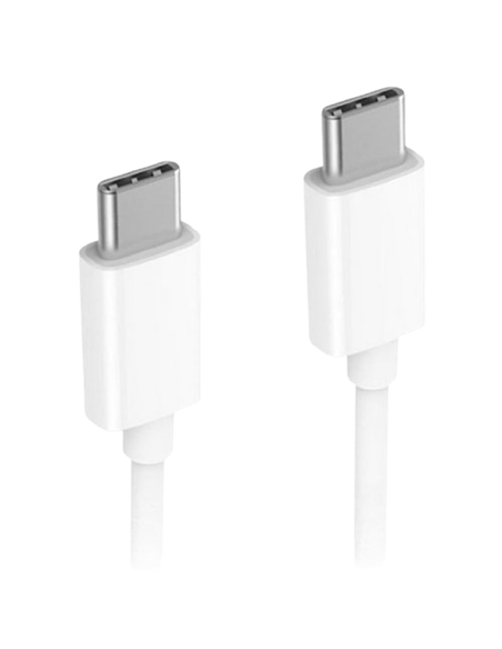 Cable de date Xiaomi SJX12ZM, USB Type-C/USB Type-C, 1,5m, Alb