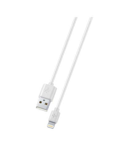 Cablu încărcare și sincronizare Cellularline MFI, USB Type-A/Lightning, 1m, Alb