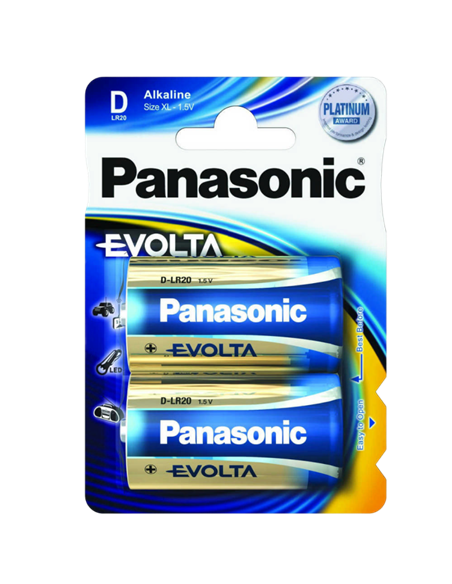 Baterii Panasonic LR20EGE, D, 2buc.