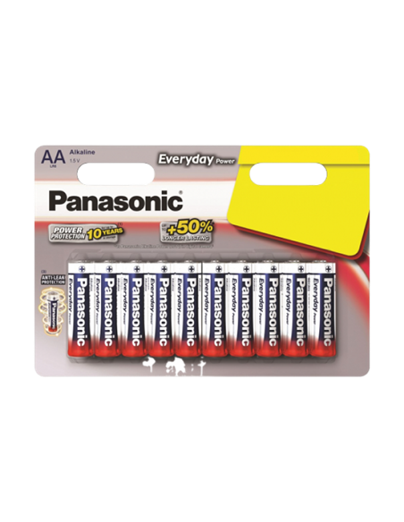 Baterii Panasonic LR6REE, AA, 10buc.