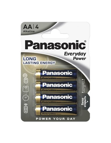 Батарейки Panasonic LR6REE, AA, 4шт.