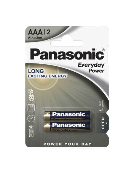 Батарейки Panasonic LR03REE, AAA, 2шт.