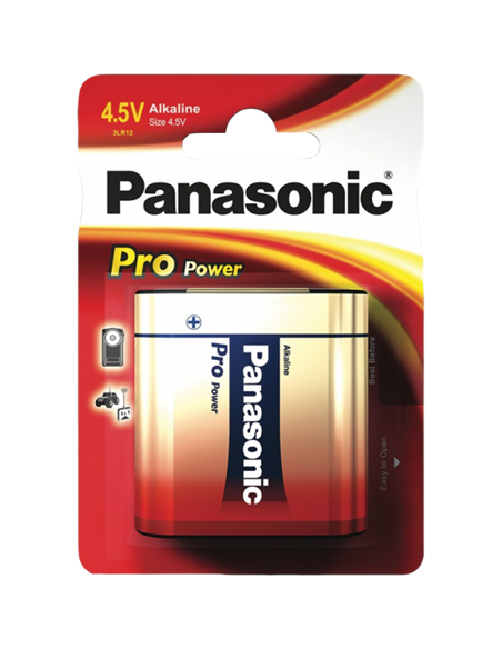 Прямоугольная батарея Panasonic 3LR12XEG, 3LR12, 1шт.