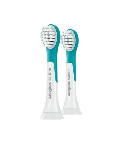 Duză pentru periuța de dinți electrică PHILIPS Sonicare For Kids, Turcoaz / Alb