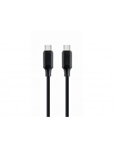 Cablu încărcare și sincronizare Cablexpert CC-USB2-CMCM60-1.5M, USB Type-C/USB Type-C, 1,5m, Negru 2