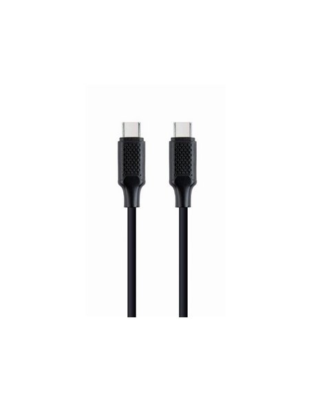 Кабель для зарядки и синхронизации Cablexpert CC-USB2-CMCM60-1.5M, USB Type-C/USB Type-C, 1,5м, Чёрный