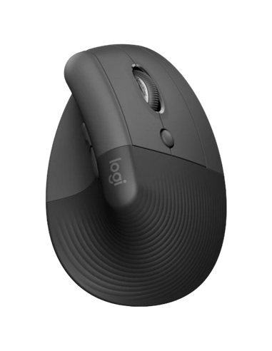 Mouse Wireless Logitech Lift Vertical for Business, Grafit