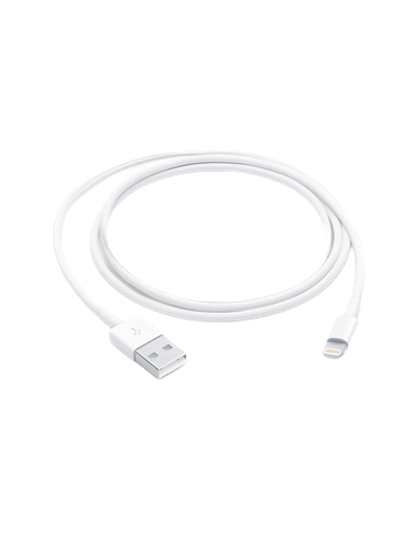 Cablu încărcare și sincronizare Apple A1480, USB Type-A/Lightning, 1m, Alb