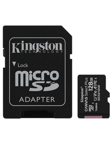 Card de Memorie Kingston Canvas Select+, 128GB (SDCS2/128GB)