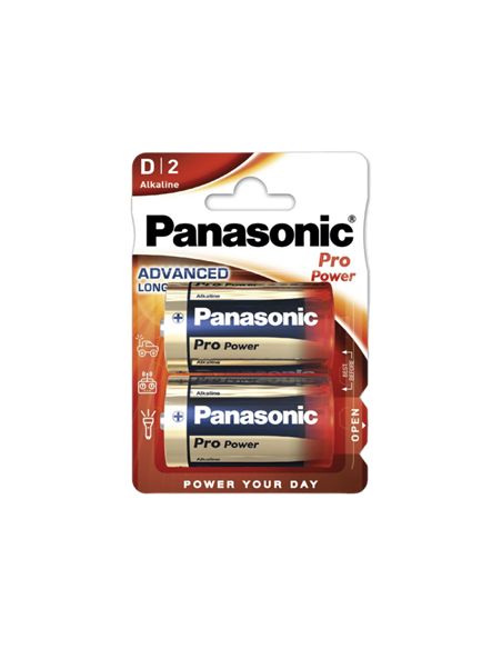 Baterii Panasonic Pro Power (D) LR20XEG/2BP, D, 2buc.