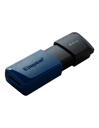 Memorie USB Kingston DataTraveler Exodia M, 64GB, Negru/Albastru