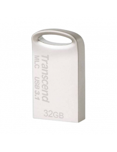 USB Flash накопитель Transcend JetFlash 720, 32Гб, Серебристый