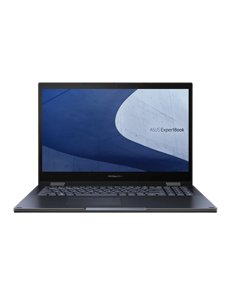 Laptop Business 15,6" ASUS ExpertBook B2 Flip B2502FBA, Star Black, Intel Core i5-1240P, 8GB/512GB, Fără SO