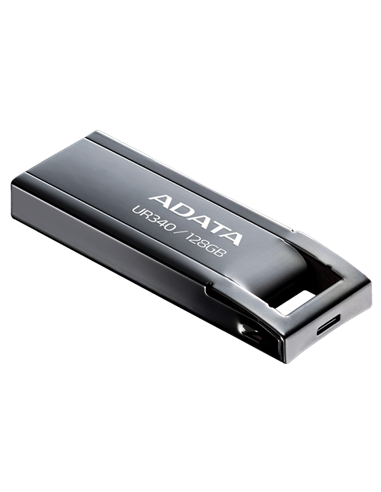 USB Flash накопитель ADATA UR340, 128Гб, Чёрный