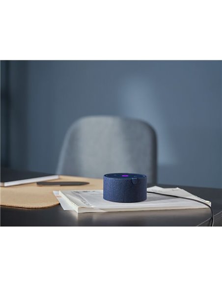 Умная колонка Yandex Station Mini YNDX-00021B, YandexGPT, Синий