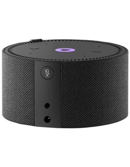 Умная колонка Yandex Station Mini YNDX-00020K, YandexGPT с Часами, Чёрный