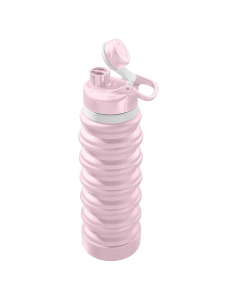 Sticlă de băut Cellularline Collapsible Bottle, Roz