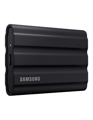 SSD portabil extern Samsung Portable SSD T7 Shield, 2 TB, Negru (MU-PE2T0S/WW)