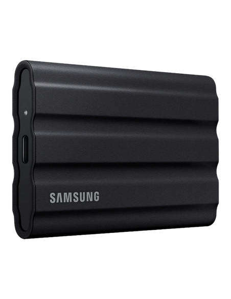 Внешний портативный SSD накопитель Samsung Portable SSD T7 Shield, 2 ТБ, Чёрный (MU-PE2T0S/WW)