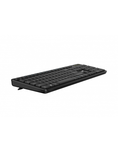 Клавиатура Genius SlimStar M200, Проводное, Чёрный