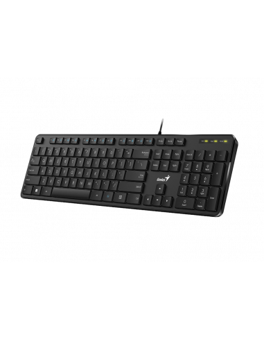 Tastatură Genius SlimStar M200, Cu fir, Negru