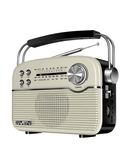 Radio portabil SVEN SRP-500, Alb