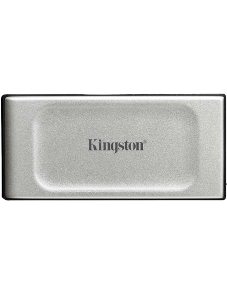 Внешний портативный SSD накопитель Kingston XS2000, 4 ТБ, Серебристый (SXS2000/4000G)