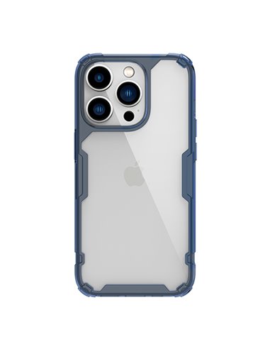 Husă Nillkin iPhone 14 Pro Nature TPU Pro, Albastru