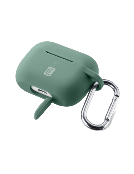 Husă pentru Airpods Cellularline Bounce - AirPods Pro, Verde