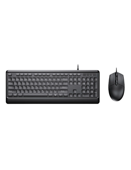 Set Tastatură + Mouse Sohoo KM102, Cu fir, Negru