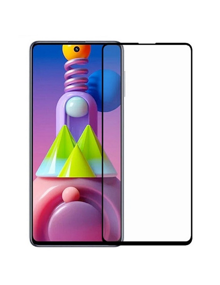 Защитное стекло Xcover Samsung Galaxy M51 All Glue, Чёрный