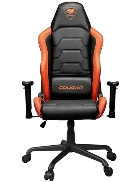 Scaun Gaming Cougar Armor Air, PVC Piele, Portocaliu