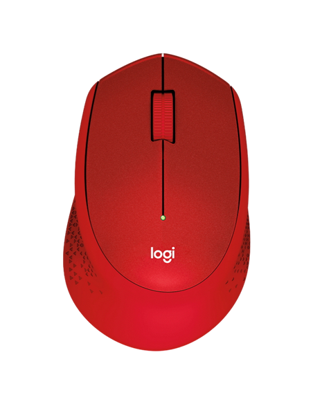 Беcпроводная мышь Logitech M330 Silent Plus, Красный