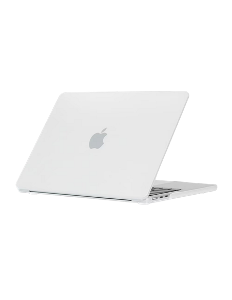 Husă pentru laptop Tech Protect Smartshell Macbook Air 13 (2022), 13.6", Policarbonat, Matte Clear