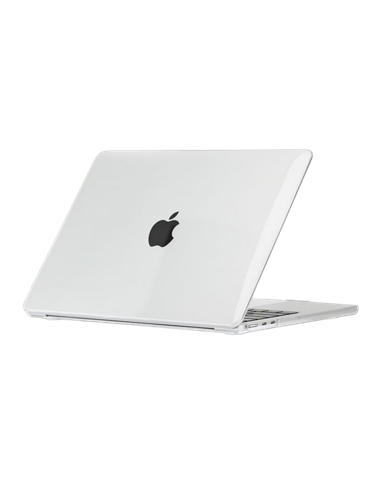 Чехол для ноутбука Tech Protect Smartshell Macbook Air 13 (2022), 13.6", Поликарбонат, Crystal Clear