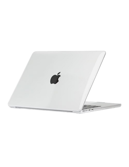 Чехол для ноутбука Tech Protect Smartshell Macbook Air 13 (2022), 13.6", Поликарбонат, Crystal Clear