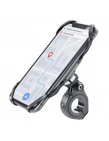 Suport de telefon pentru bicicleta Cellularline Bike Holder Pro, Negru