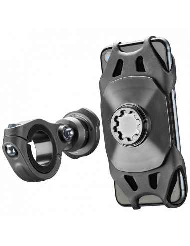 Suport de telefon pentru bicicleta Cellularline Bike Holder Pro, Negru