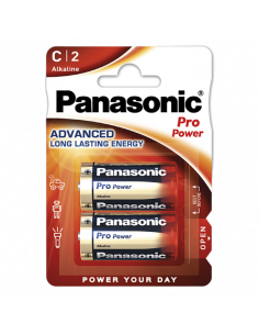 Батарейки Panasonic LR14XEG, C, 2шт.