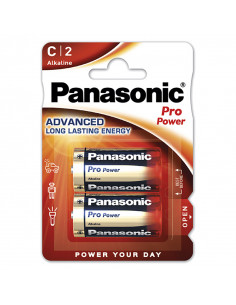 Батарейки Panasonic LR14XEG, C, 2шт. 2