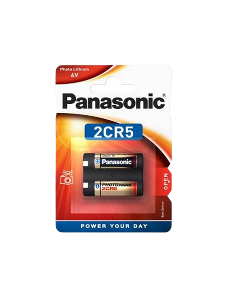 Baterii Panasonic 2CR-5L, 2CR5, 1400 mAh, 2 buc.