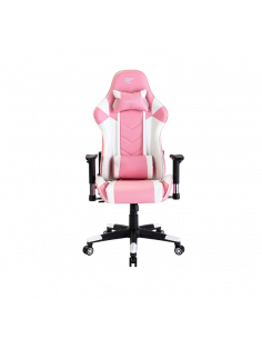 Scaun Gaming Havit GC932, PVC Piele, Roz