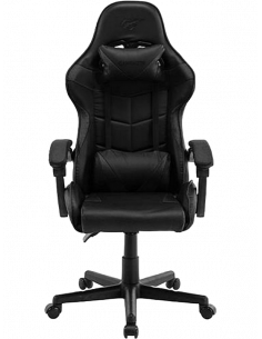 Scaun Gaming Havit GC933, PVC Piele, Negru