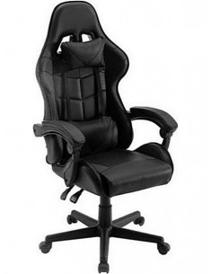 Игровое кресло Havit GC933, ПВХ Кожа, Чёрный 2