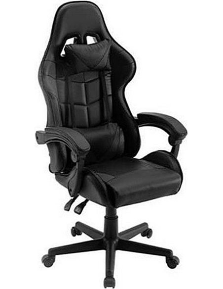 Игровое кресло Havit GC933, ПВХ Кожа, Чёрный