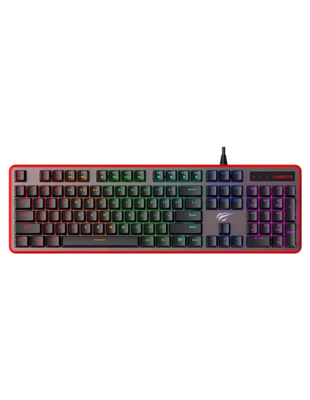 Tastatură Havit KB870L, Cu fir, Negru