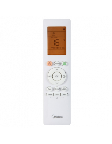 Sistem Split Midea XTreme Save Eco, 24kBTU/h, Alb